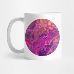 Pink Passion / Acrylic Pouring Mug